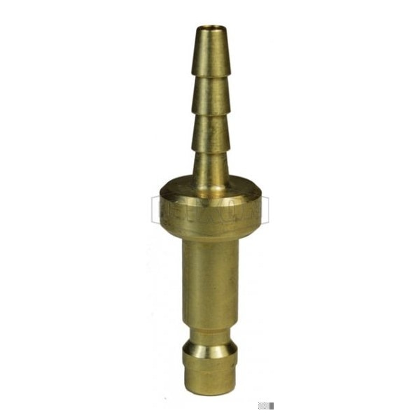 Dixon A Series Quick Connect Plug, 1/8 in Nominal, Quick Connect Plug x Hose Barb, 500 psi Pressure, Brass A1S1-B - main